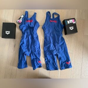 Arena Carbon Glide Swim Tech Suits bundle NEW - size 24